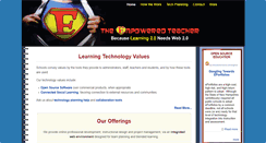 Desktop Screenshot of empowered-teacher.com